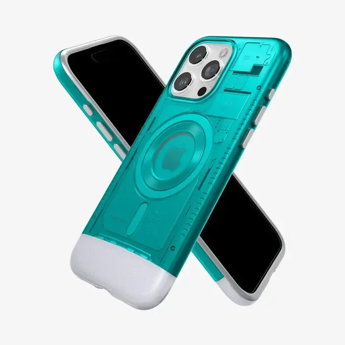 spigen classic c1 magsafe, bondi blue - iphone 15 pro - slika 3