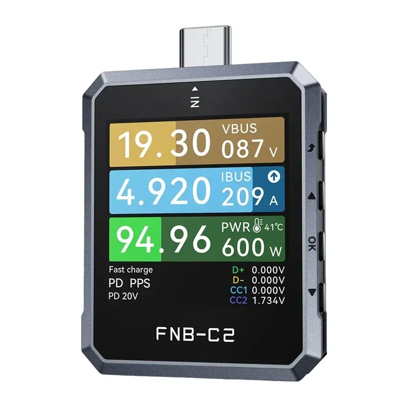 usb fnirsi fnb-c2 tester - slika 1