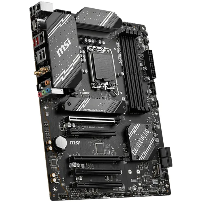 msi mb b760 lga 1700 4x ddr5 1x hdmi 1x displayport 2x m.2 4xsata atx - slika 2