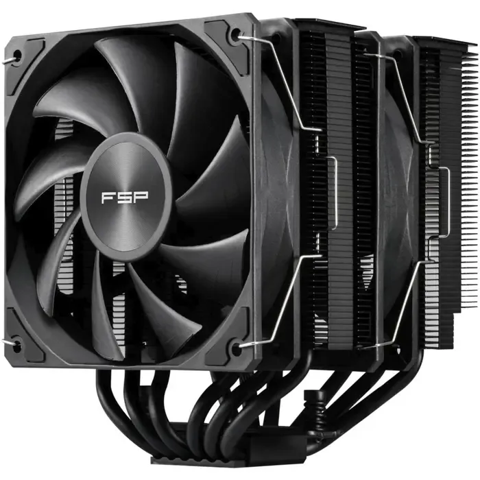 fortron mp7 black, cpu cooler (black, 120 mm) - slika 3