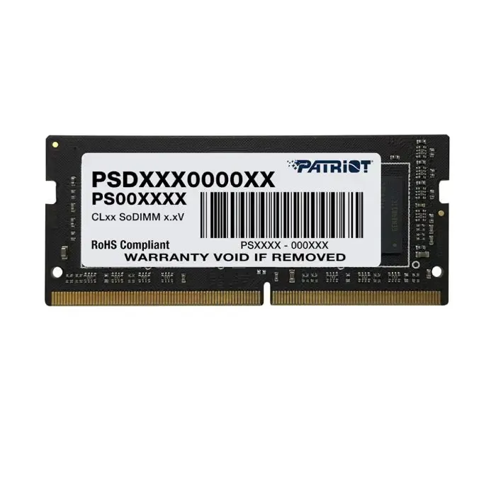 patriot signature line 8gb ddr4-3200 sodimm pc4-25600 cl22, 1.2v - slika 1