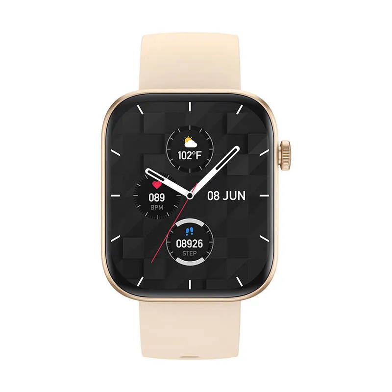 colmi p71 smartwatch (gold) - slika 3