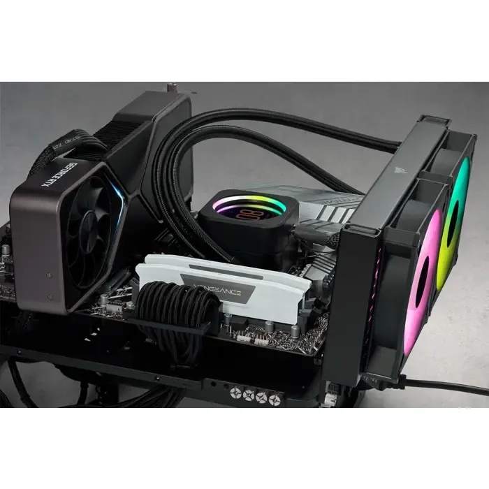 corsair vengeance cmk32gx5m2b6400z36w memory module 32 gb 2 x 16 gb ddr5 6400 mt/s 288-pin dimm - slika 2