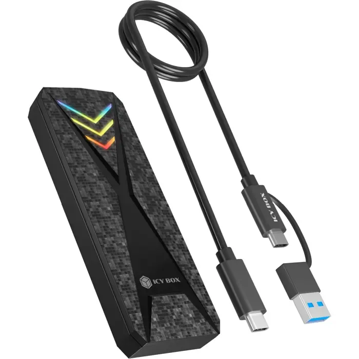 icy box spade case 1805 (black) - slika 4
