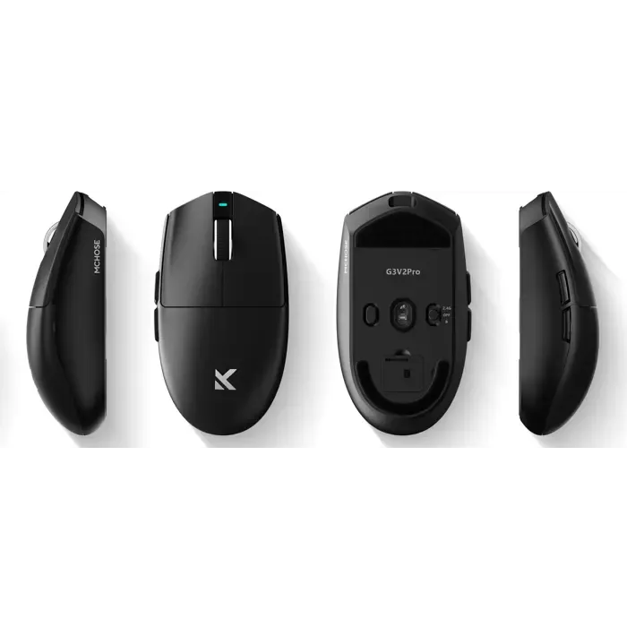 mchose g3 v2 wireless gaming mouse, black, mc-g3v2-5 - slika 2