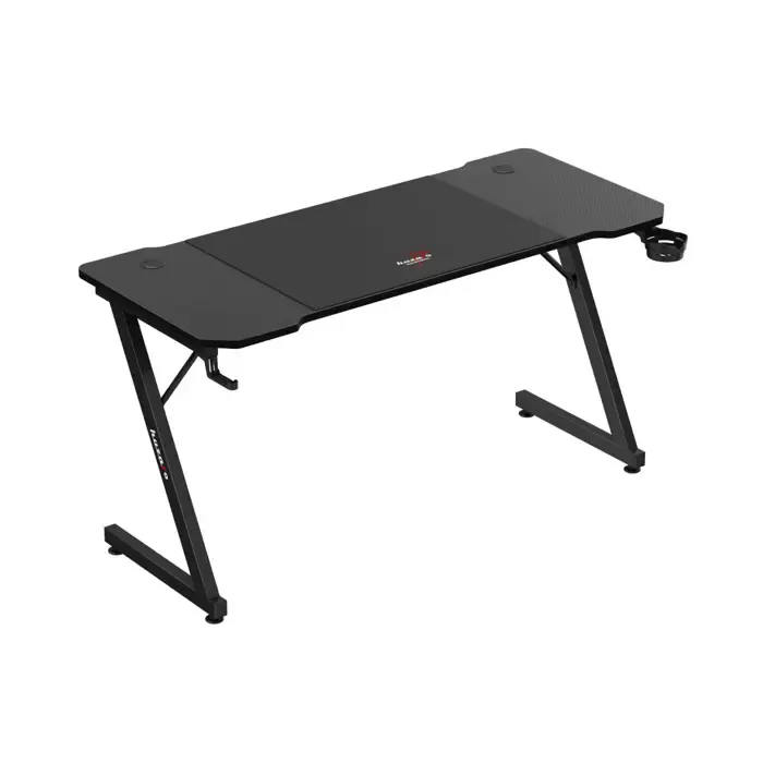 biurko gamingowe huzaro hero 3.3 black - slika 2