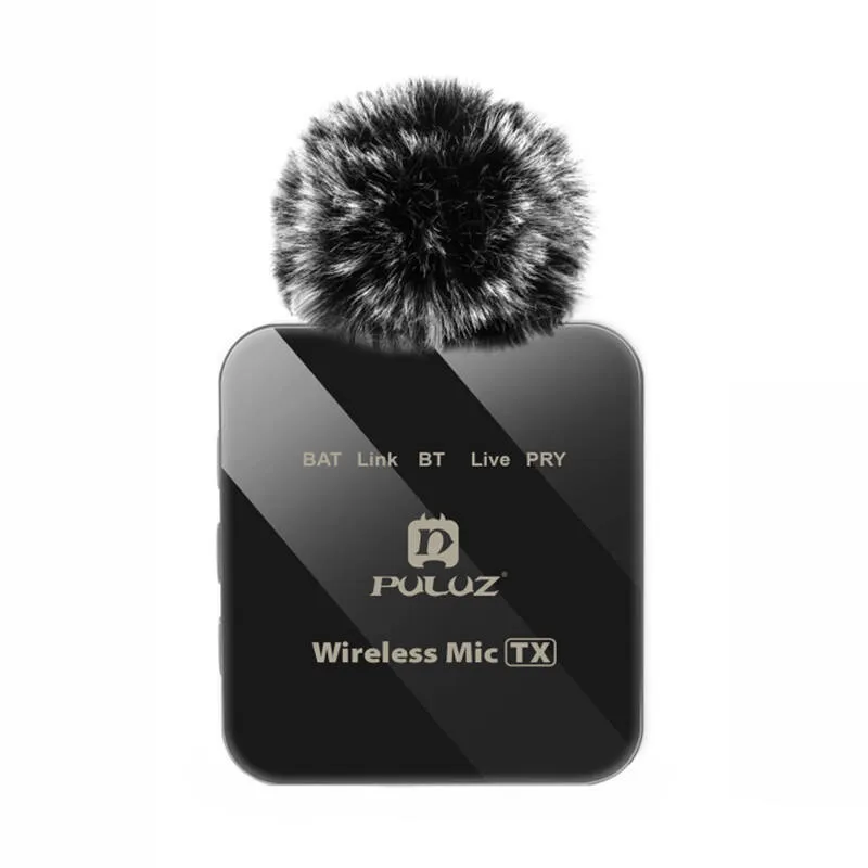wireless lavalier microphone puluz pu648b (usb-c) - slika 2