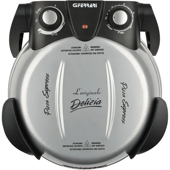g3ferrari pizza oven delizia 1200w silver - slika 3