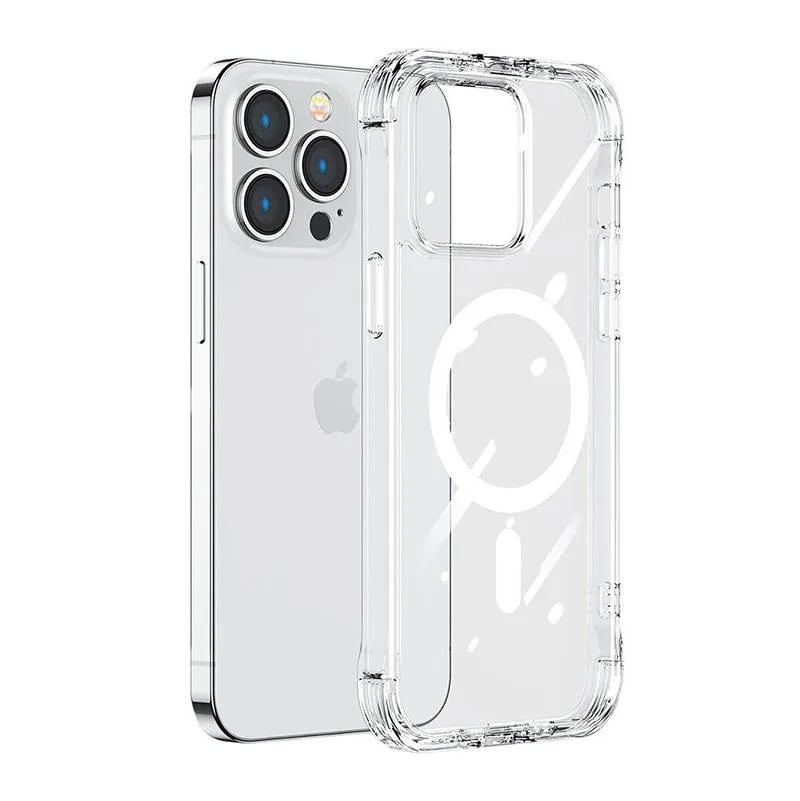 joyroom jr-14h6 transparent magnetic case for iphone 14 pro - slika 1