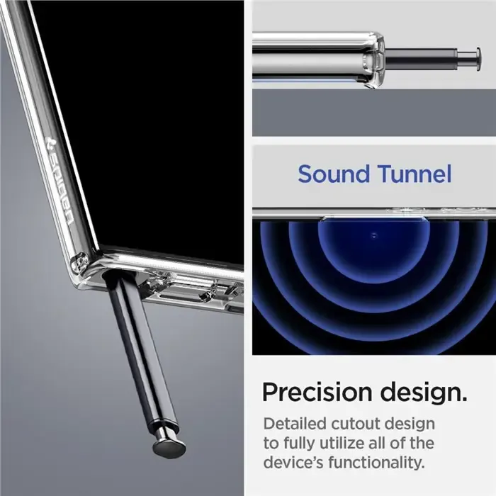 spigen liquid crystal, zaštitna maska za telefon, prozirna - samsung galaxy s22 ultra - slika 5