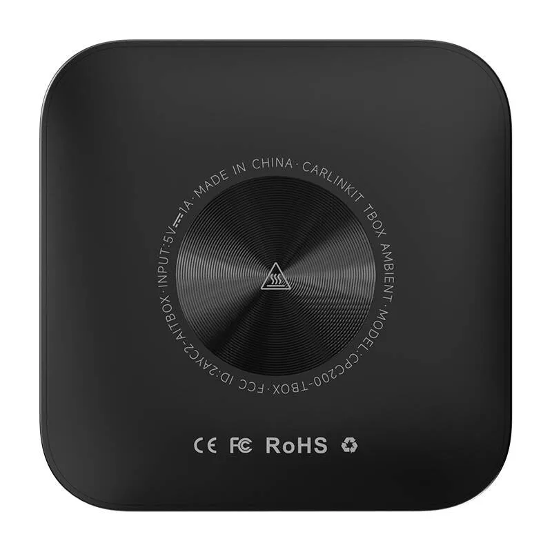 carlinkit tbox plus led wireless adapter, 4g/64g, apple carplay/android auto (black) - slika 2