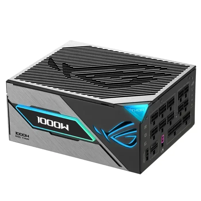 asus rog -thor-1000p3-gaming-e power supply unit 1000 w 20+4 pin atx atx black - slika 1
