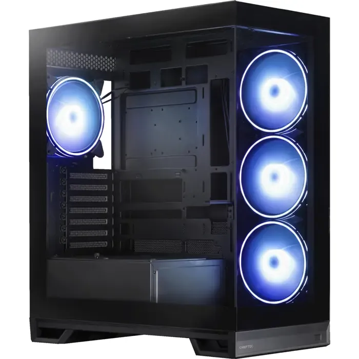 chieftec vista max (black, tempered glass x 2) - slika 2