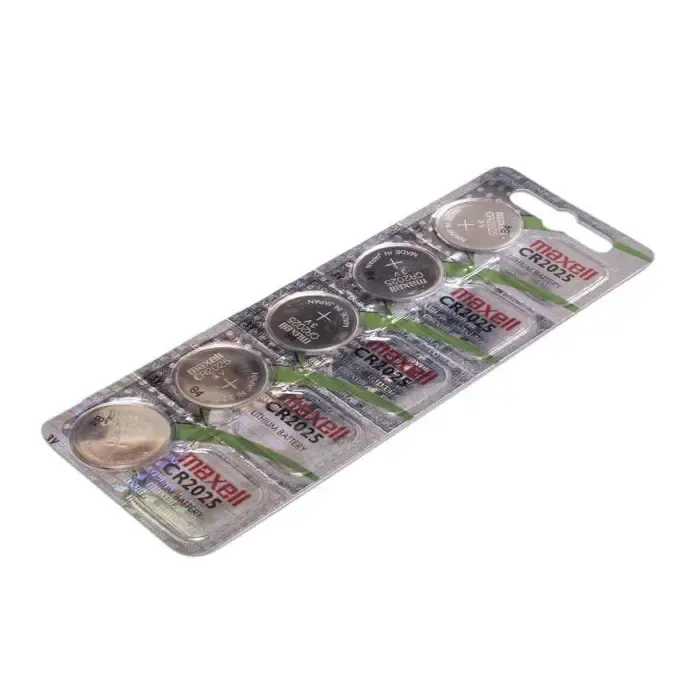 maxell battery specialized cr2025 5 pieces - slika 3