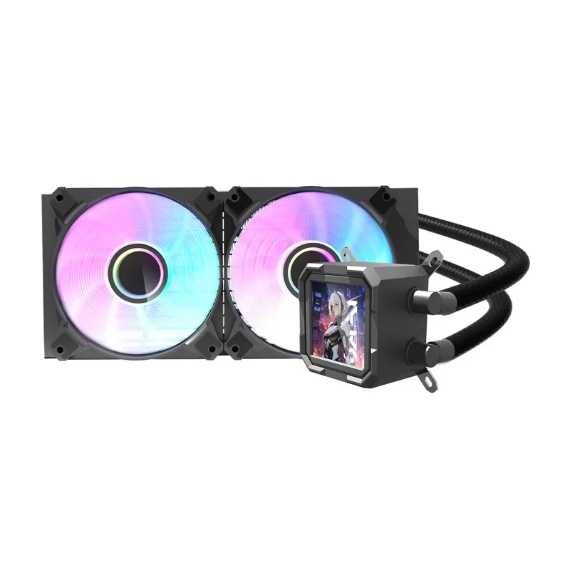 darkflash dv240s cpu water cooler (black) - slika 1