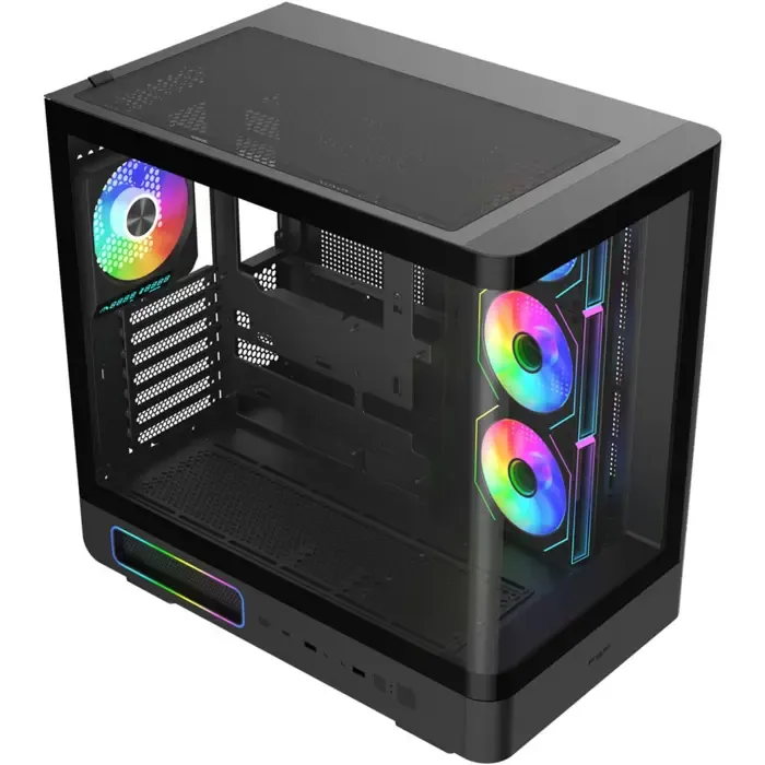 fortron m581 (black, panoramic glass design) - slika 2