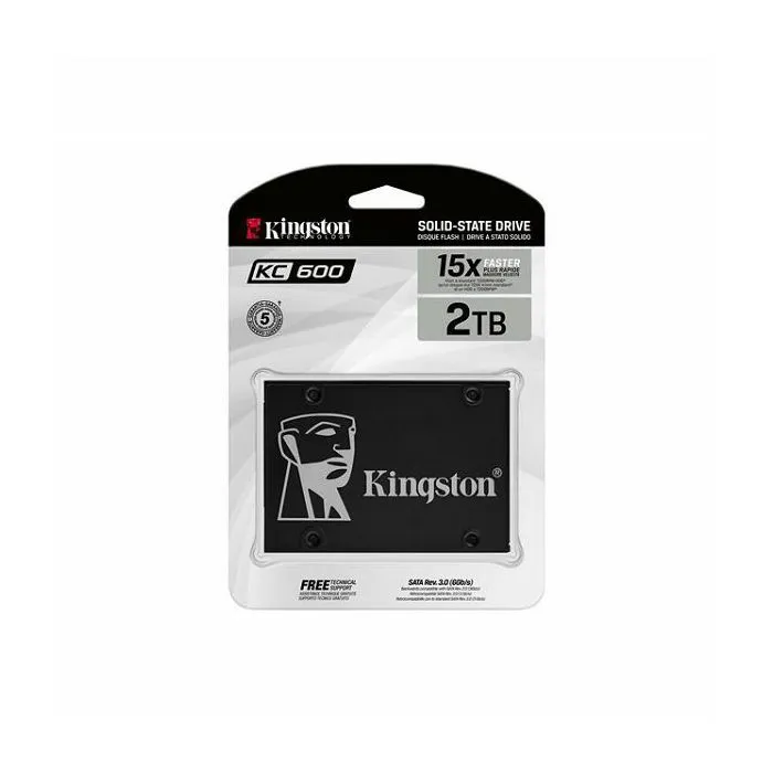 Kingston SSD KC600, R550/W520,2048GB, 7mm, 2.5" - Strmec, Sveta Nedelja