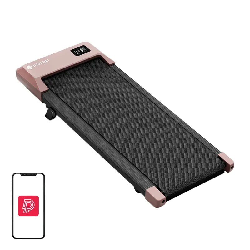 deerrun q2 urban plus electric treadmill (pink) - slika 1