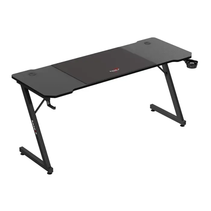 biurko gamingowe huzaro hero 4.8 black - slika 3