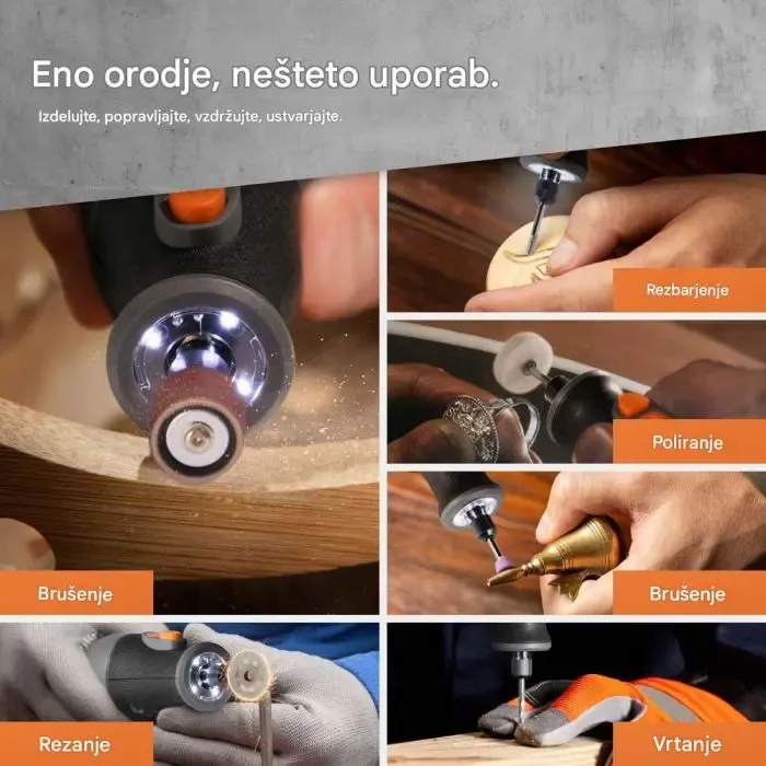 vonhaus večnamensko baterijsko rotacijsko orodje s kovčkom - slika 3