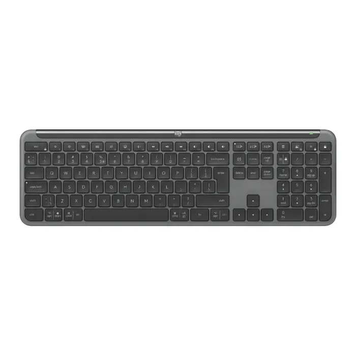logitech k950 bežična tipkovnica, crna - slika 1