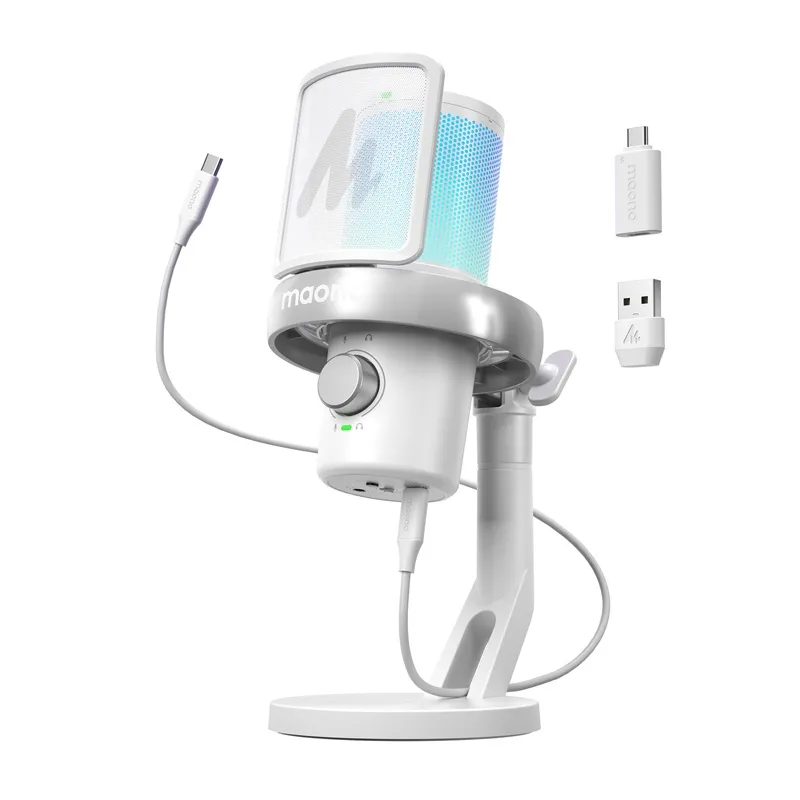 maono dm40 pro microphone (white) - slika 2