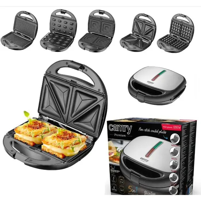 camry multifunction toaster cr3042 1200w - slika 5