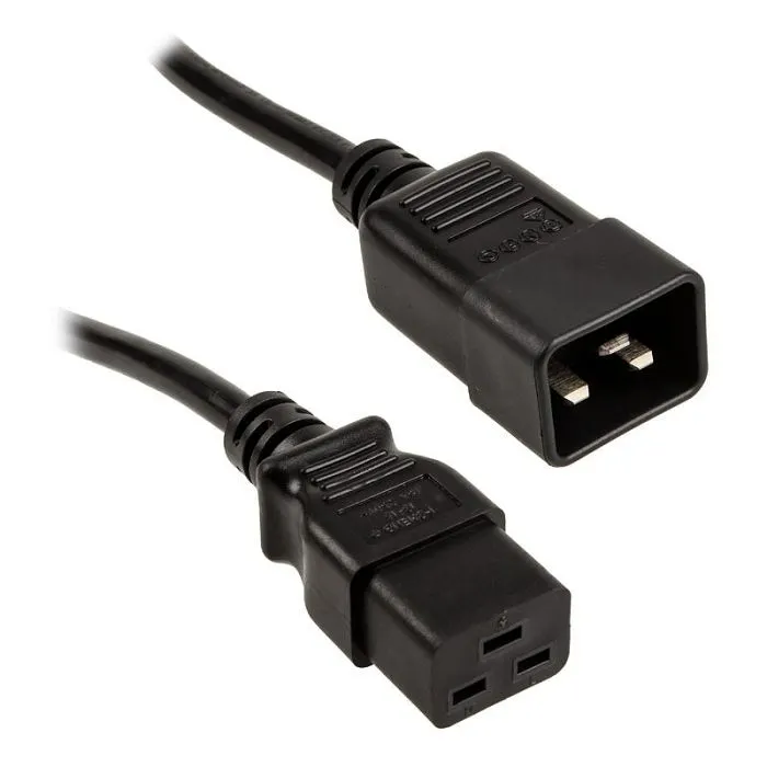 kolink premium electrical appliance cable extension c20 to c19 - 1.8m kktp01c19c20 - slika 2