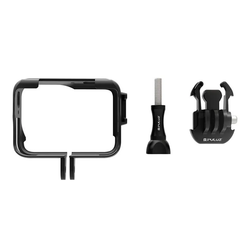 plastic cage puluz for insta360 ace pro (black) - slika 3