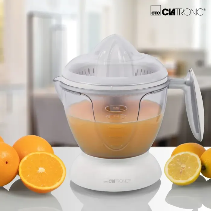 clatronic citrus press zp 3066 1,2l 40w white - slika 4