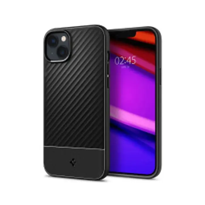 spigen core armor, zaštitna maska za telefon, mat crna - iphone 14 plus (acs04648) - slika 1