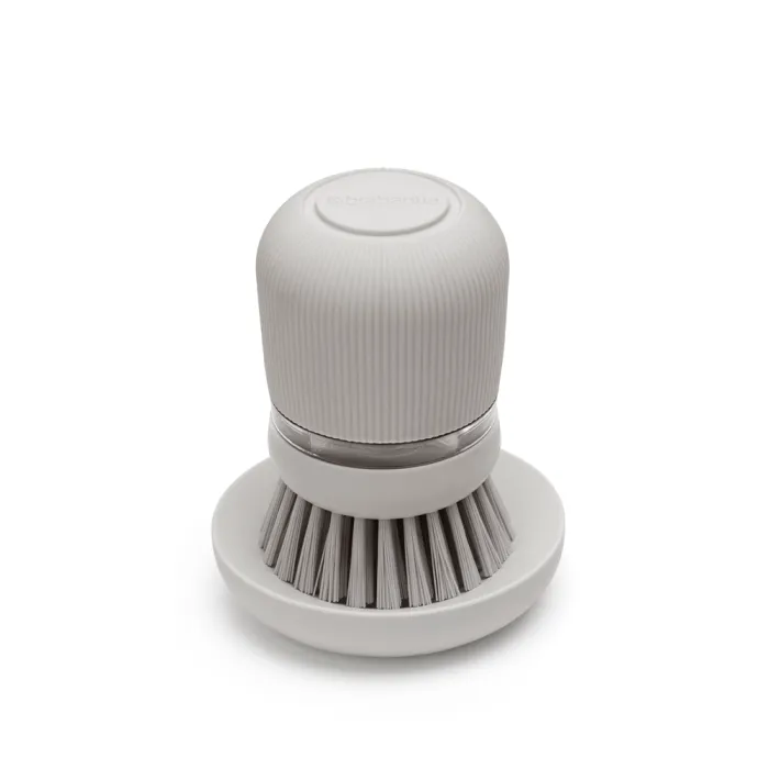 brabantia dish brush with soap dispenser, gray - slika 4