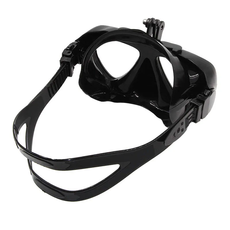 diving mask telesin with detachable mount for sports cameras - slika 3