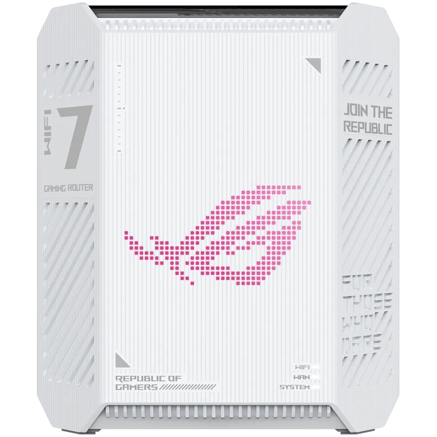 asus rog strix gs-be7200 dual-band wifi 7 (802.11be) gaming usmerjevalnik, dvojni gaming port, aimes - slika 1