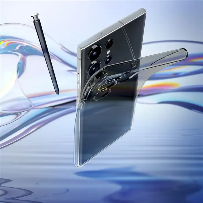 spigen liquid crystal, zaštitna maska za telefon, space - samsung galaxy s23 ultra (acs05611) - slika 2