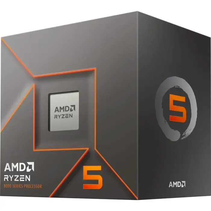 amd ryzen 5 8400f - socket am5 - processor (boxed version) - slika 3