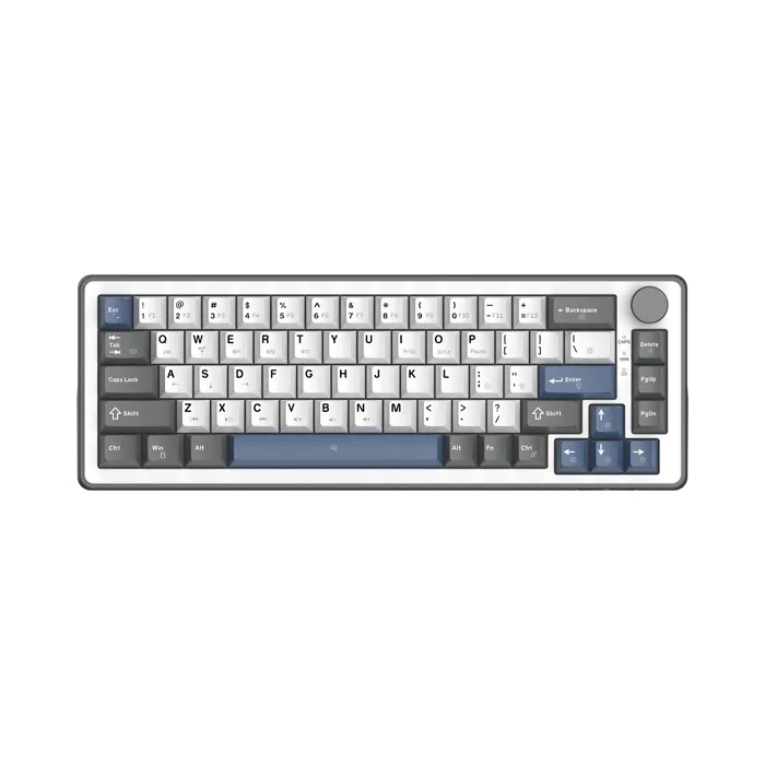 white shark pl tipkovnica gk-009251 excalibur m - bijela /us - slika 5
