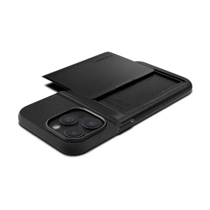 spigen slim armor cs, black - iphone 15 pro max (acs06589) - slika 3