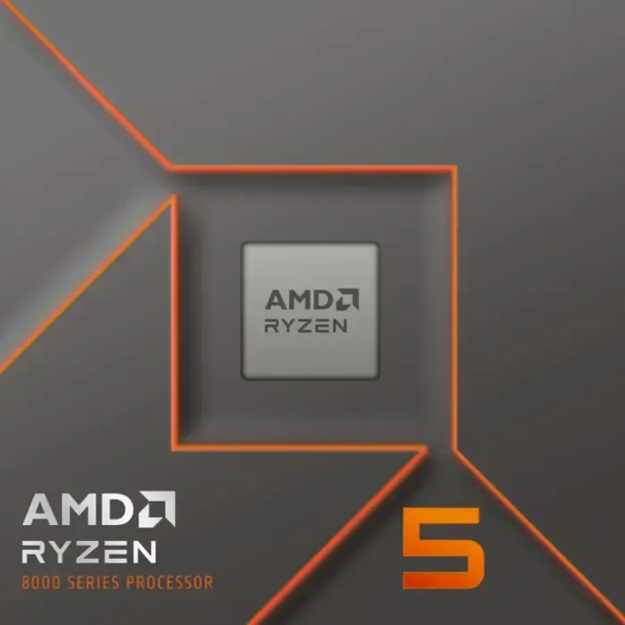 amd ryzen 5 8400f - socket am5 - processor (boxed version) - slika 2