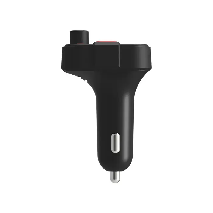 savio fm transmitter, bluetooth 5.3, qc 3.0 charger, led display, bass boost, tr-15, black - slika 5