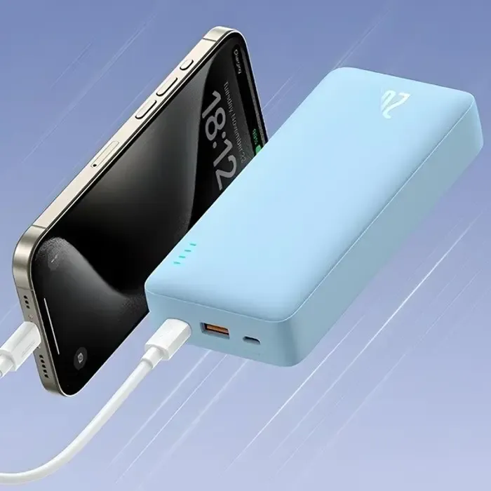 baseus powerbank airpow 20000mah 20w (blue) - slika 3