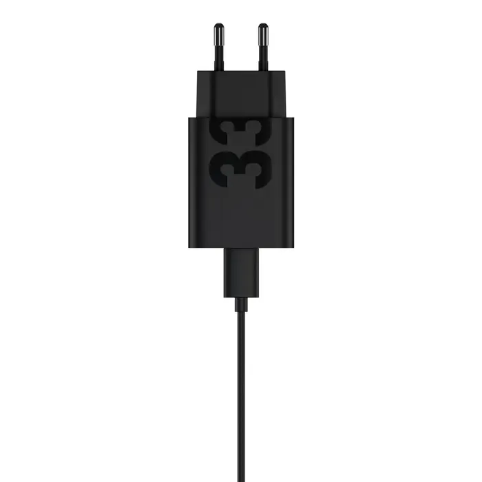 motorola turbopower 33w eu universal black ac fast charging indoor - slika 2