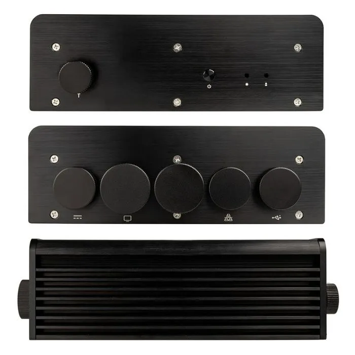 kućište akasa pascal tn ucff (intel nuc) vodootporno oem - crno a-nuc67-m1b - slika 2