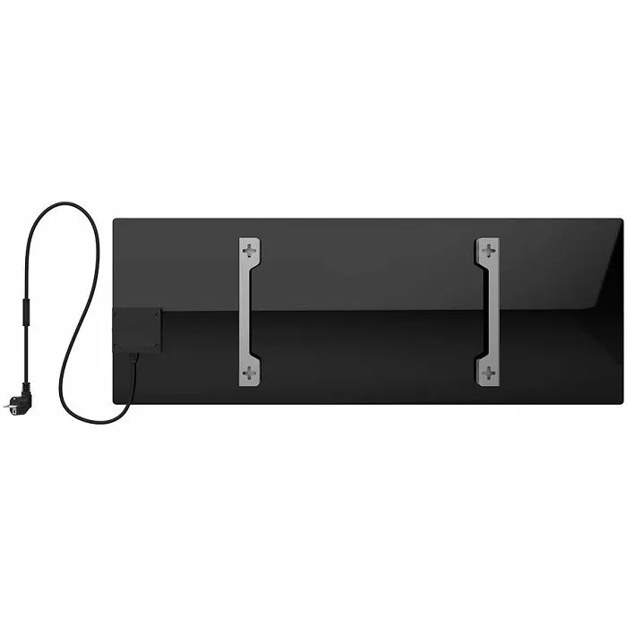 black , plug type: europe (e/f type), 700w, infrared+convection heating type, tempered glass ,1036х413х85(box dimensions (wxhxd), mm ) - slika 4