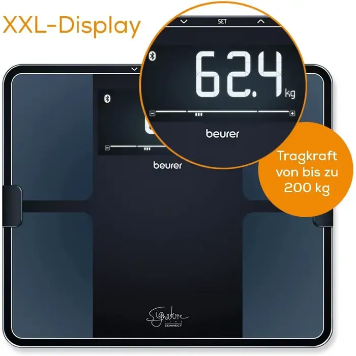 beurer diagnostic scale bf 915 (black) - slika 4
