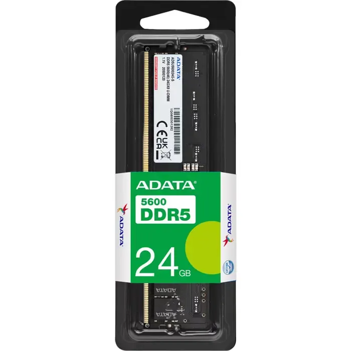 adata dimm 24gb ddr5-5600 (ad5u560024g-s) - slika 2