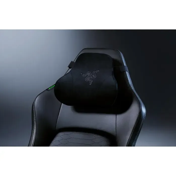razer iskur v2 gaming armchair padded seat black - slika 5