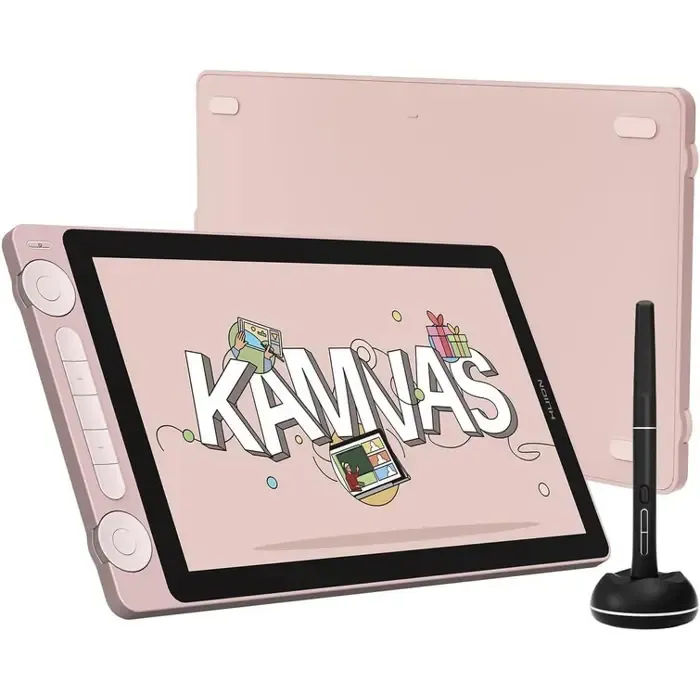 tablet graficzny huion kamvas 13 pink - slika 3