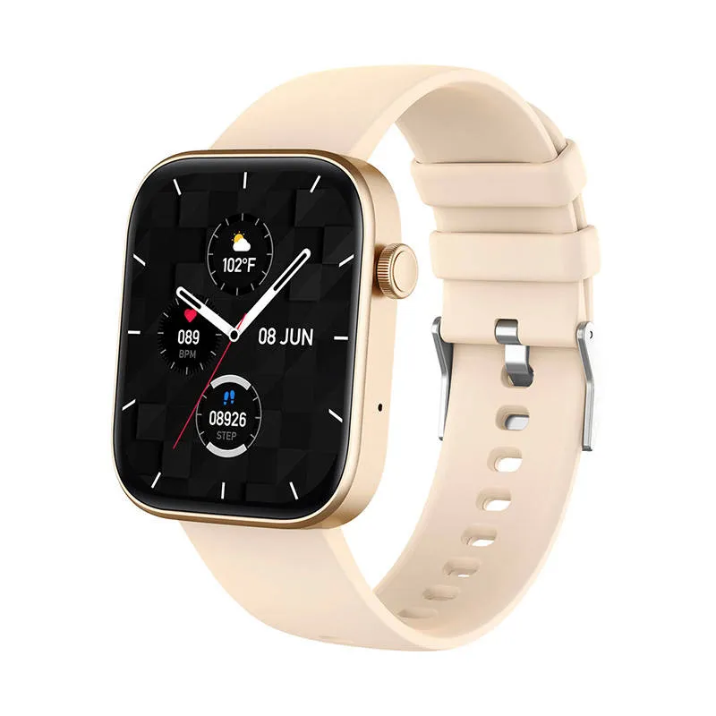 colmi p71 smartwatch (gold) - slika 2
