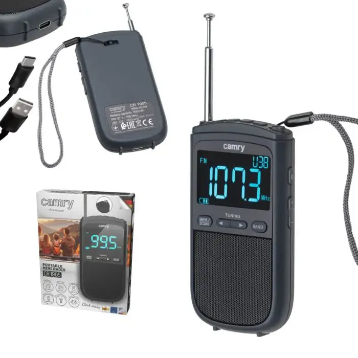 camry portable mini radio - slika 4